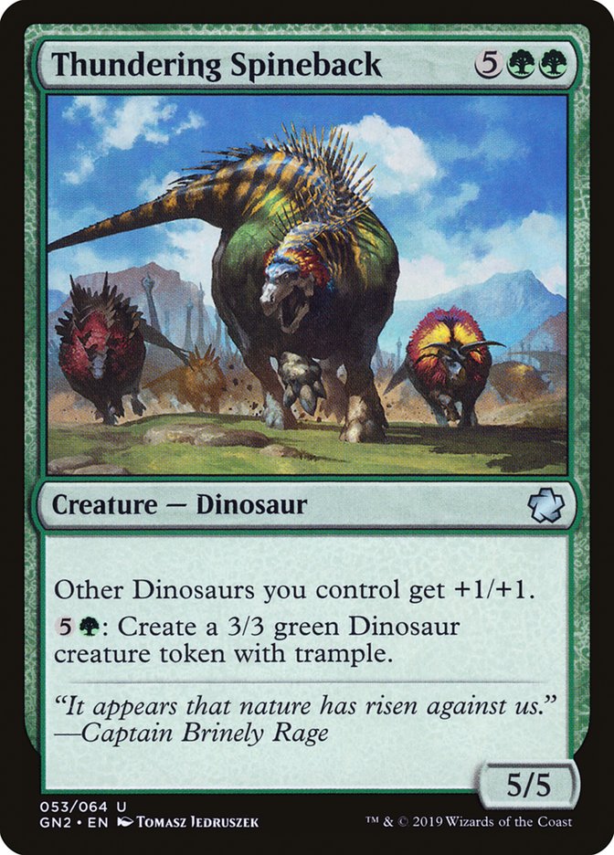 Thundering Spineback [Game Night 2019] | Devastation Store