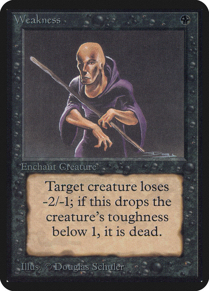 Weakness [Limited Edition Alpha] - Devastation Store | Devastation Store