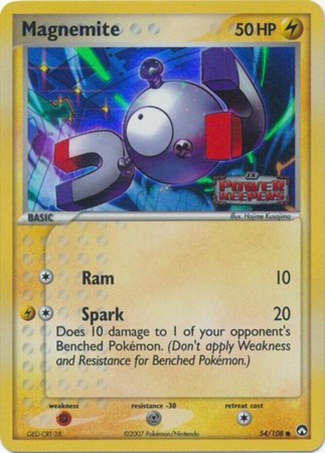 Magnemite (54/108) (Stamped) [EX: Power Keepers] | Devastation Store