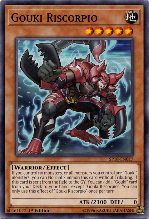 Gouki Riscorpio [SP18-EN017] Common | Devastation Store