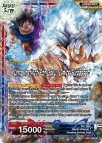 Son Goku // Ultra Instinct Son Goku, Limits Surpassed [BT9-100] | Devastation Store