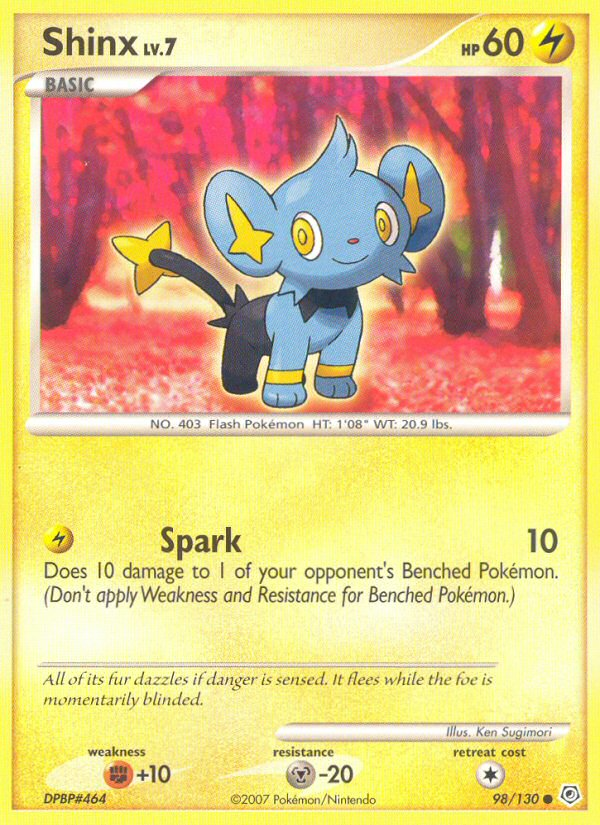 Shinx (98/130) [Diamond & Pearl: Base Set] | Devastation Store