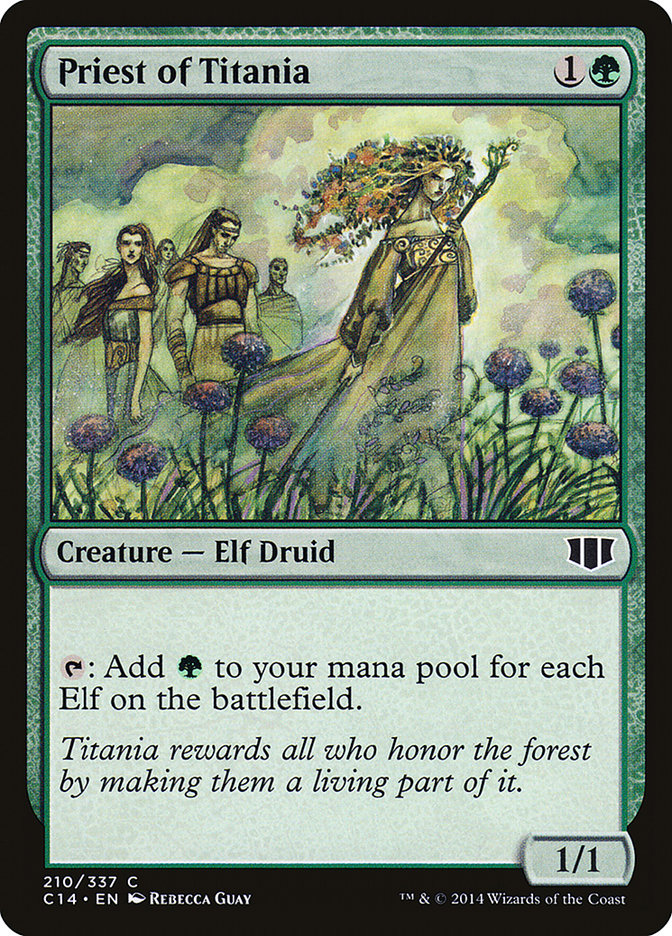 Priest of Titania [Commander 2014] | Devastation Store