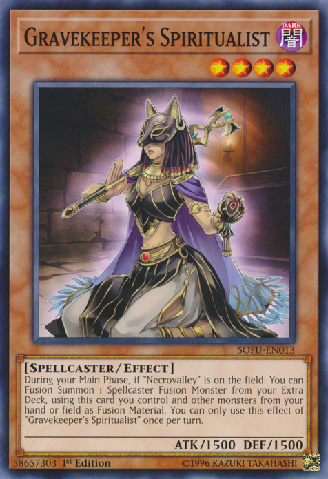 Gravekeeper's Spiritualist [SOFU-EN013] Common | Devastation Store