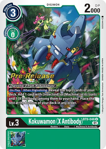 Kokuwamon (X Antibody) [BT9-046] [X Record Pre-Release Promos] | Devastation Store