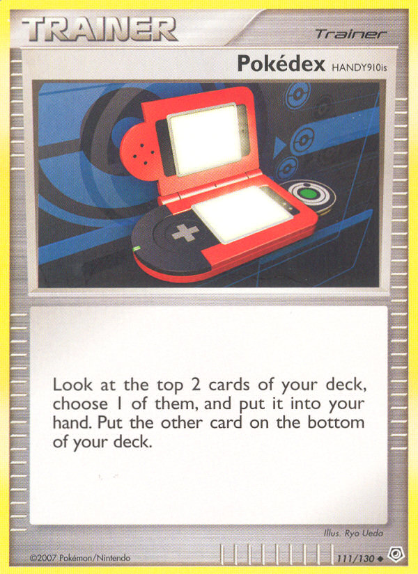 Pokedex HANDY910is (111/130) [Diamond & Pearl: Base Set] | Devastation Store