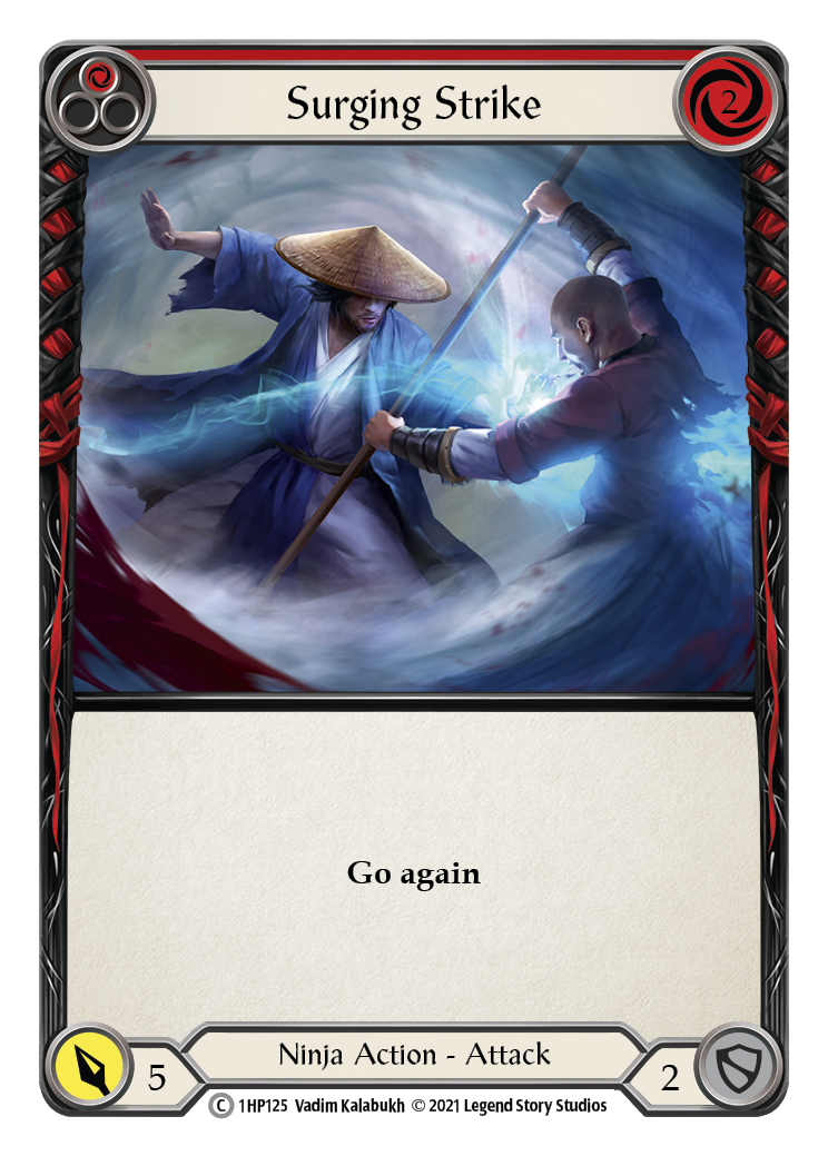 Surging Strike (Red) [1HP125] | Devastation Store
