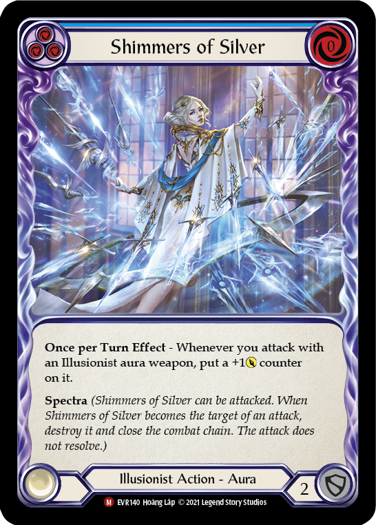 Shimmers of Silver [EVR140] (Everfest)  1st Edition Normal | Devastation Store