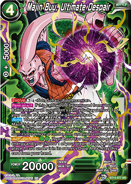 Majin Buu, Ultimate Despair (BT14-077) [Cross Spirits] | Devastation Store