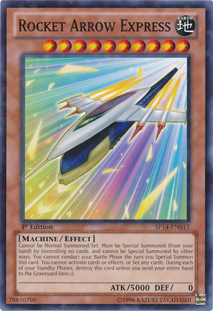 Rocket Arrow Express [SP14-EN015] Starfoil Rare | Devastation Store
