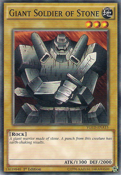 Giant Soldier of Stone [YGLD-ENA15] Common | Devastation Store