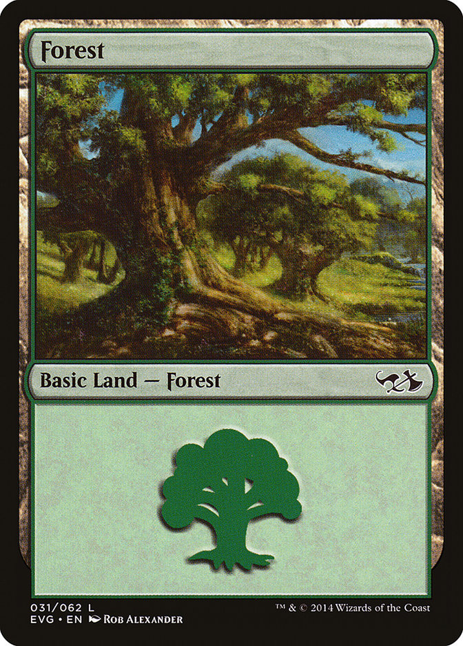 Forest (31) (Elves vs. Goblins) [Duel Decks Anthology] | Devastation Store