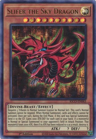 Slifer the Sky Dragon (Ultra Pharaoh's Rare) [KICO-EN063] Ultra Pharaoh’s Rare | Devastation Store