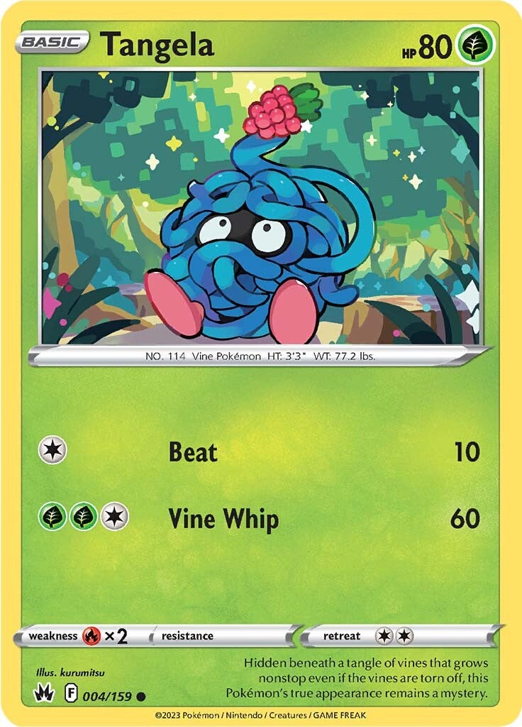 Tangela (004/159) [Sword & Shield: Crown Zenith] | Devastation Store