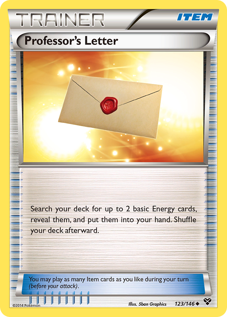 Professor's Letter (123/146) [XY: Base Set] | Devastation Store