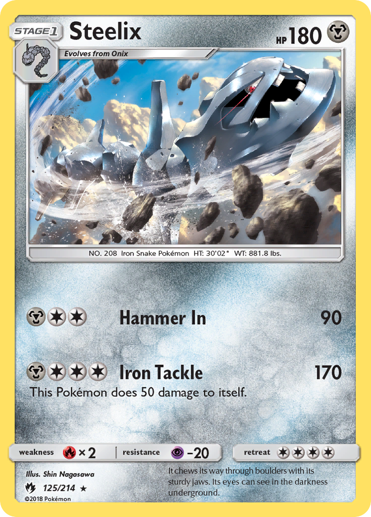 Steelix (125/214) [Sun & Moon: Lost Thunder] | Devastation Store