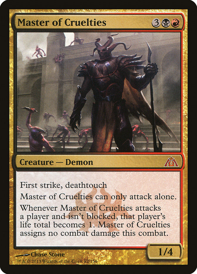 Master of Cruelties [Dragon's Maze] - Devastation Store | Devastation Store