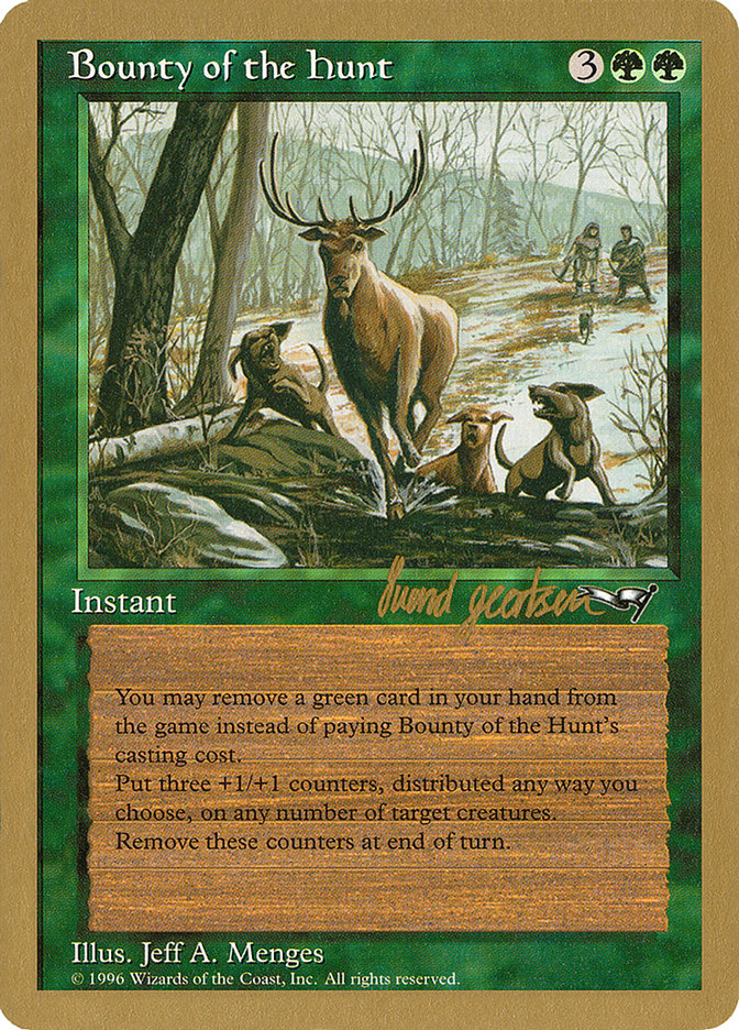 Bounty of the Hunt (Svend Geertsen) [World Championship Decks 1997] | Devastation Store