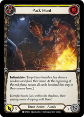 Pack Hunt (Yellow) [WTR024] Unlimited Edition Rainbow Foil - Devastation Store | Devastation Store