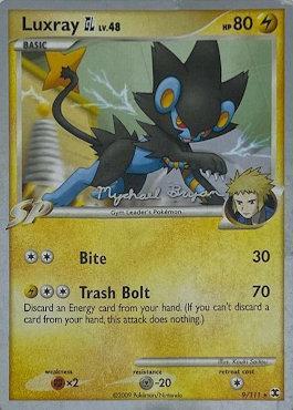 Luxray GL LV.48 (9/111) (Happy Luck - Mychael Bryan) [World Championships 2010] | Devastation Store