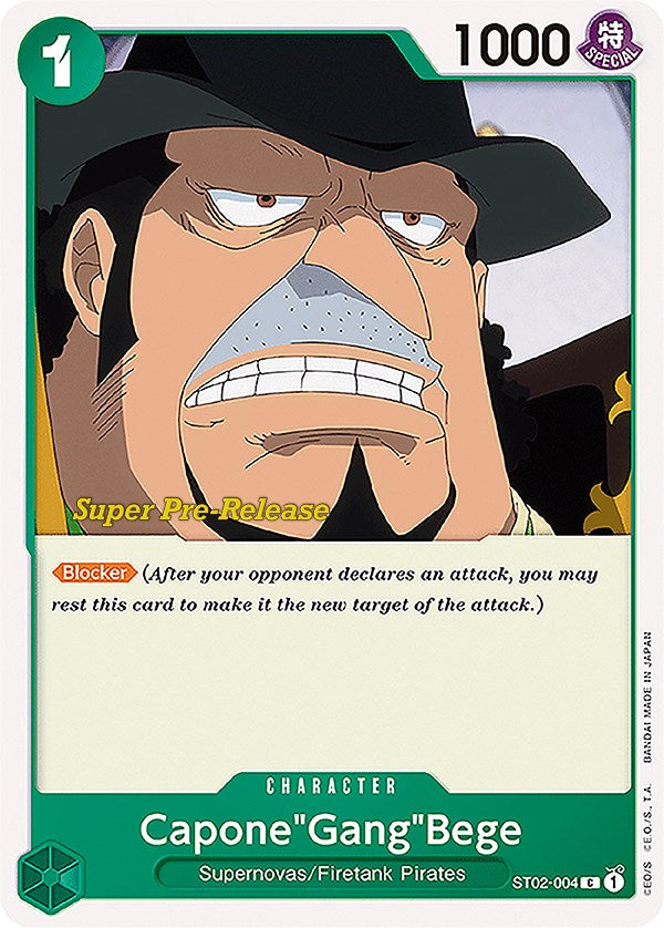 Capone"Gang"Bege [Super Pre-Release Starter Deck: Worst Generation] | Devastation Store