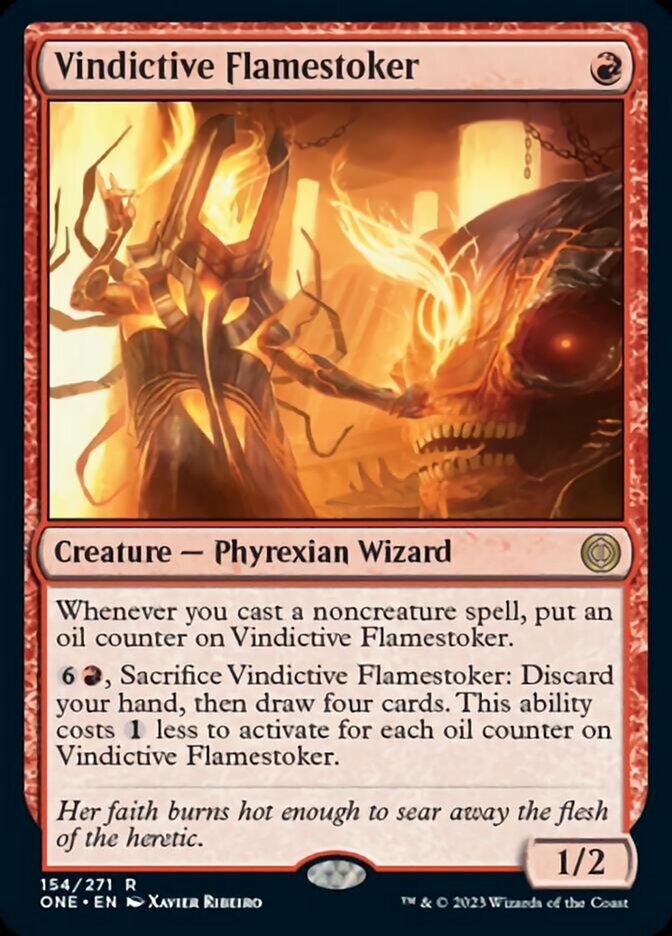 Vindictive Flamestoker [Phyrexia: All Will Be One] | Devastation Store