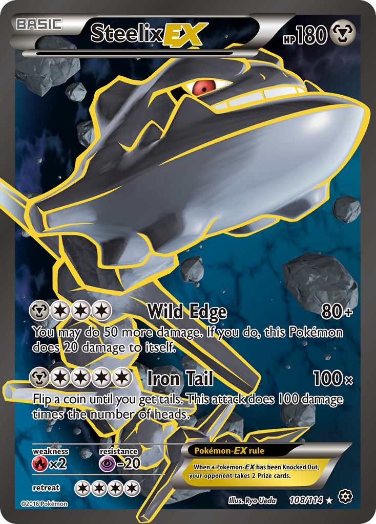 Steelix EX (108/114) [XY: Steam Siege] | Devastation Store