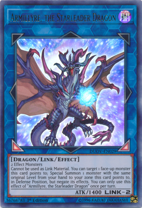 Armillyre, the Starleader Dragon [DUOV-EN029] Ultra Rare | Devastation Store