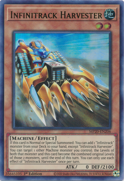 Infinitrack Harvester [MP20-EN206] Ultra Rare | Devastation Store