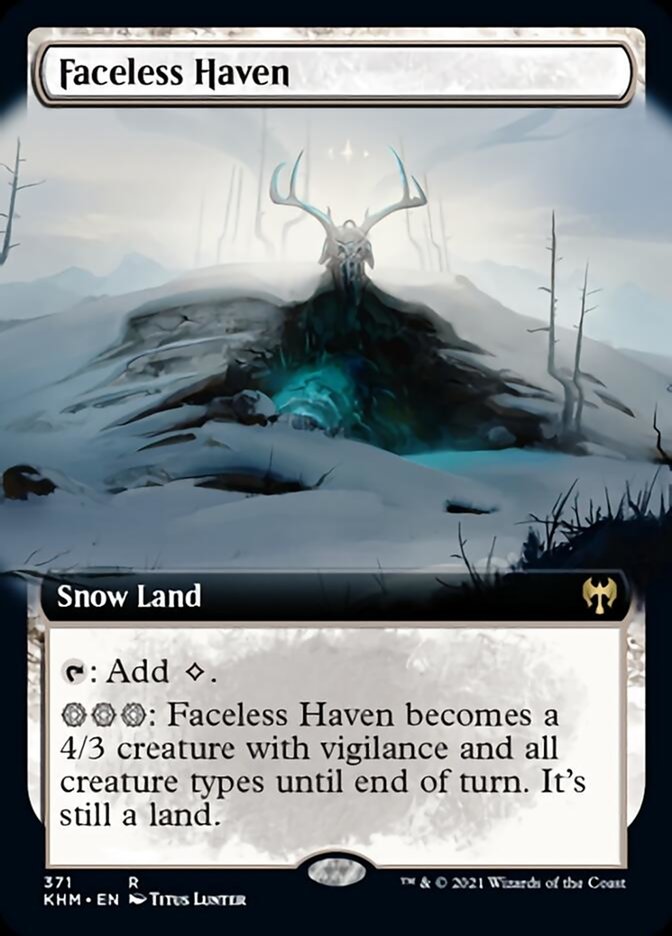 Faceless Haven (Extended Art) [Kaldheim] | Devastation Store