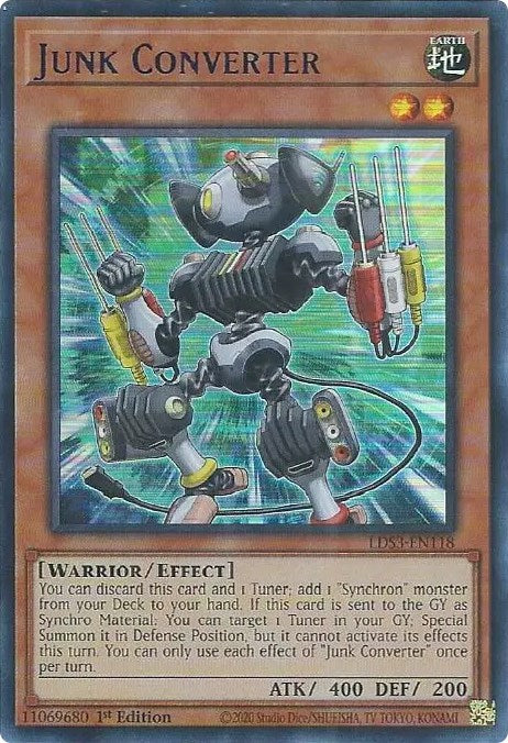 Junk Converter (Blue) [LDS3-EN118] Ultra Rare | Devastation Store