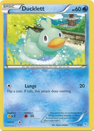 Ducklett (7/30) [XY: Trainer Kit 3 - Suicune] | Devastation Store