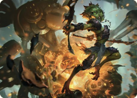 Argothian Sprite Art Card [The Brothers' War Art Series] | Devastation Store