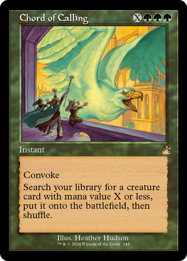 Chord of Calling (Retro Frame) [Ravnica Remastered] | Devastation Store