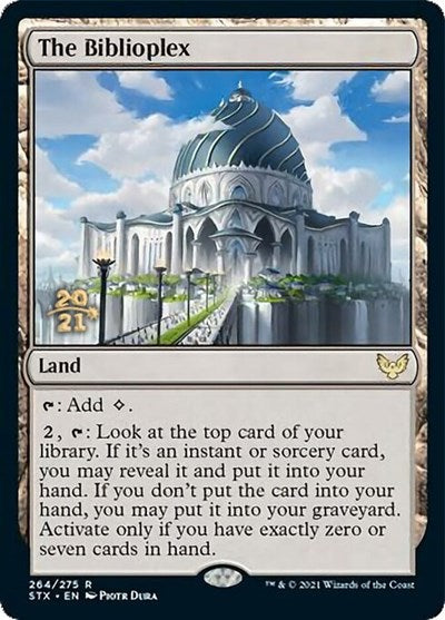 The Biblioplex [Strixhaven: School of Mages Prerelease Promos] | Devastation Store