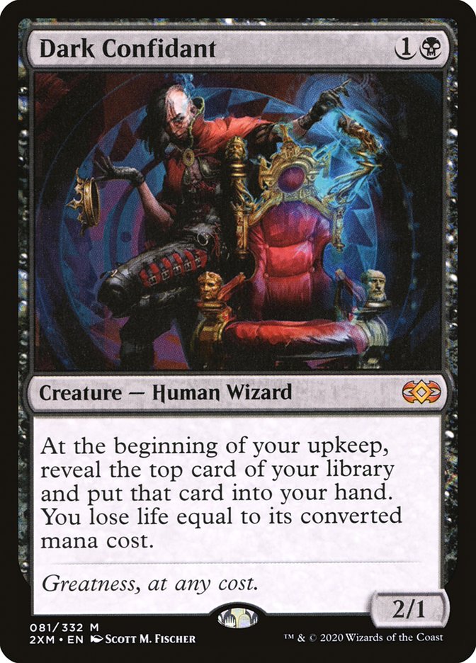 Dark Confidant [Double Masters] | Devastation Store