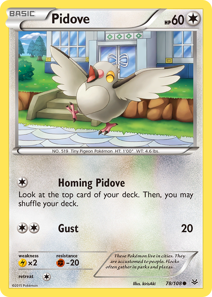 Pidove (78/108) [XY: Roaring Skies] | Devastation Store