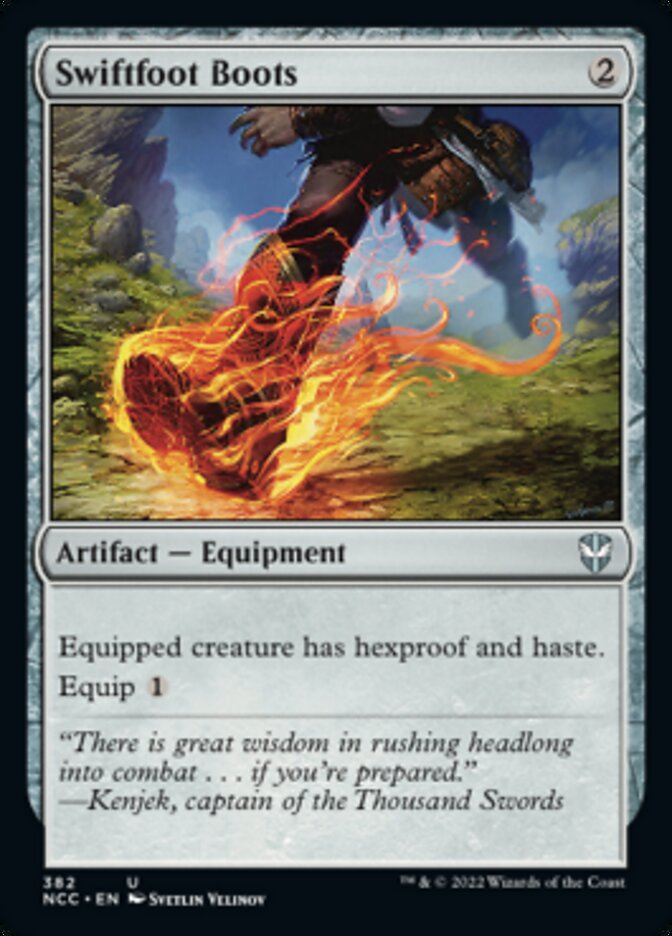 Swiftfoot Boots [Streets of New Capenna Commander] | Devastation Store