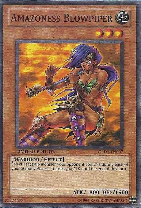 Amazoness Blowpiper [GLD3-EN007] Common | Devastation Store