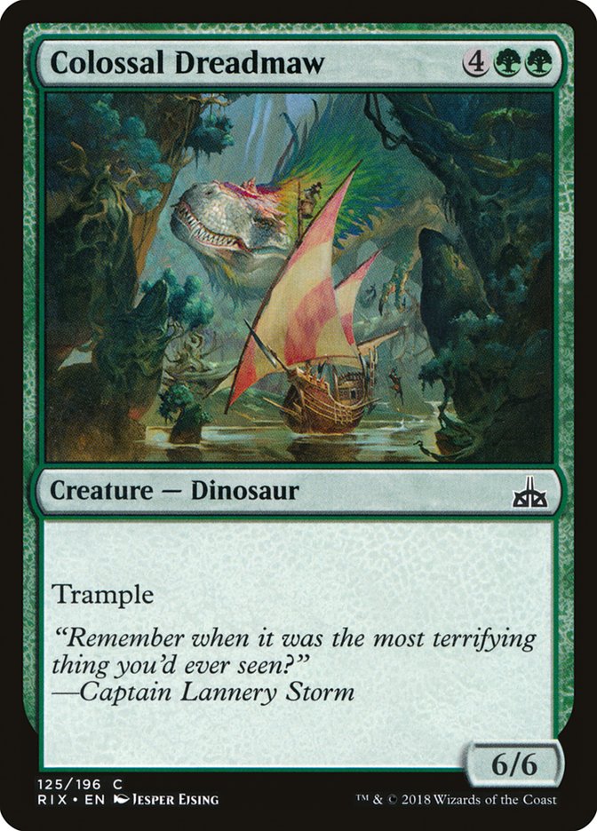 Colossal Dreadmaw [Rivals of Ixalan] | Devastation Store