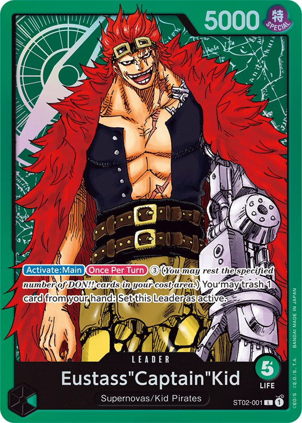 Eustass"Captain"Kid (001) [Starter Deck: Worst Generation] | Devastation Store