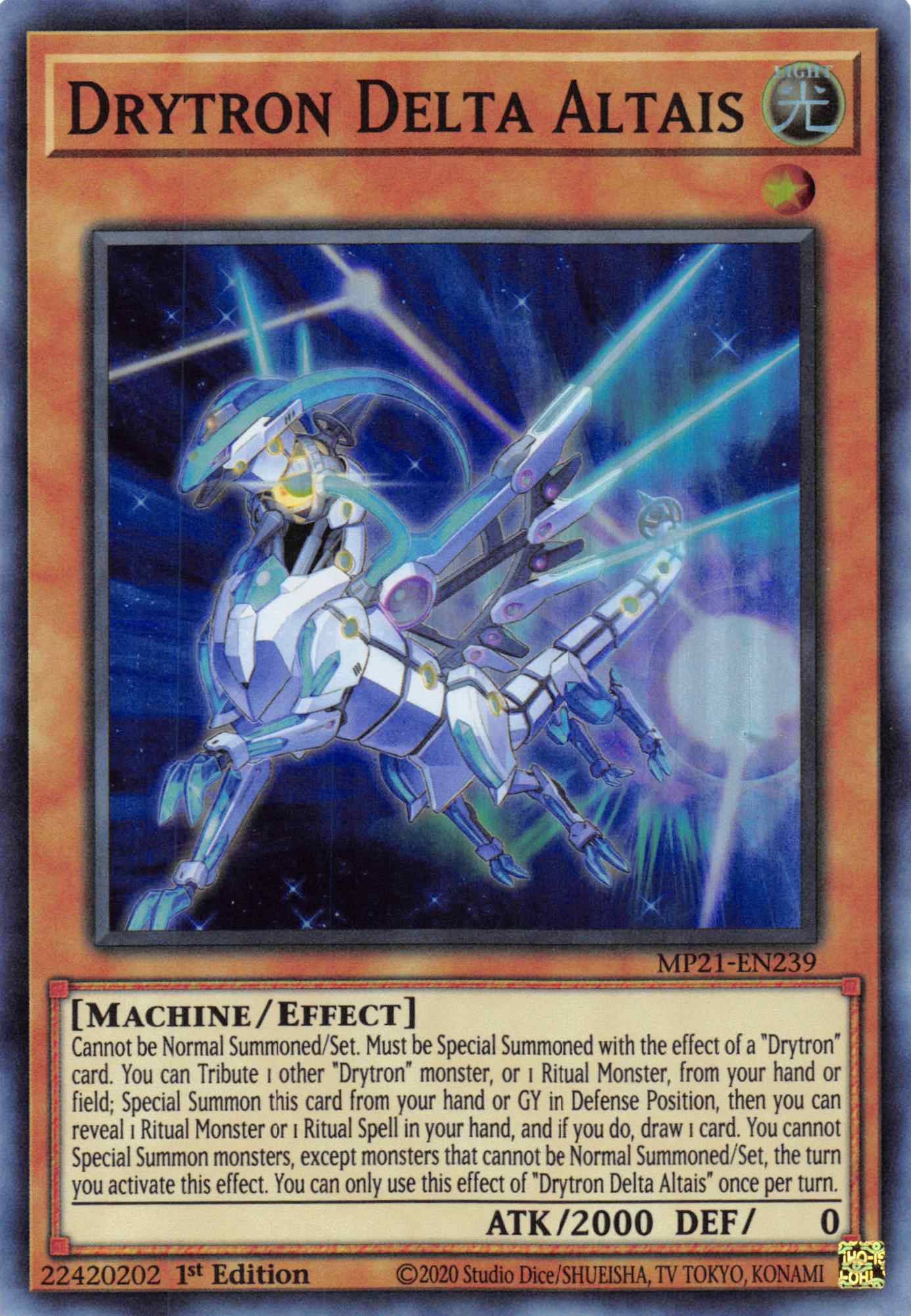 Drytron Delta Altais [MP21-EN239] Super Rare | Devastation Store