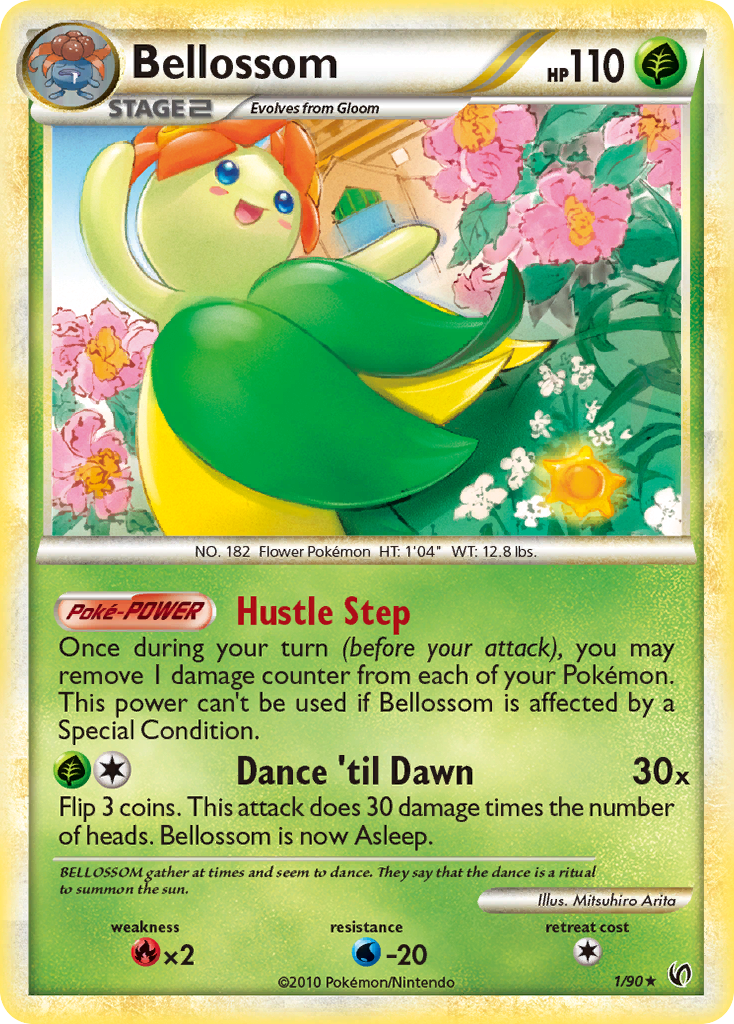 Bellossom (1/90) [HeartGold & SoulSilver: Undaunted] | Devastation Store