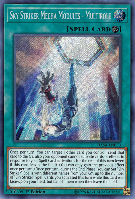 Sky Striker Mecha Modules - Multirole [DASA-EN038] Secret Rare | Devastation Store