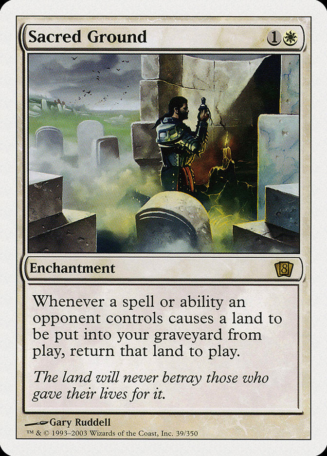 Sacred Ground [Eighth Edition] - Devastation Store | Devastation Store