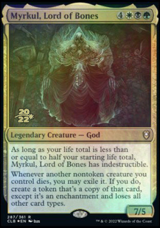 Myrkul, Lord of Bones [Commander Legends: Battle for Baldur's Gate Prerelease Promos] | Devastation Store