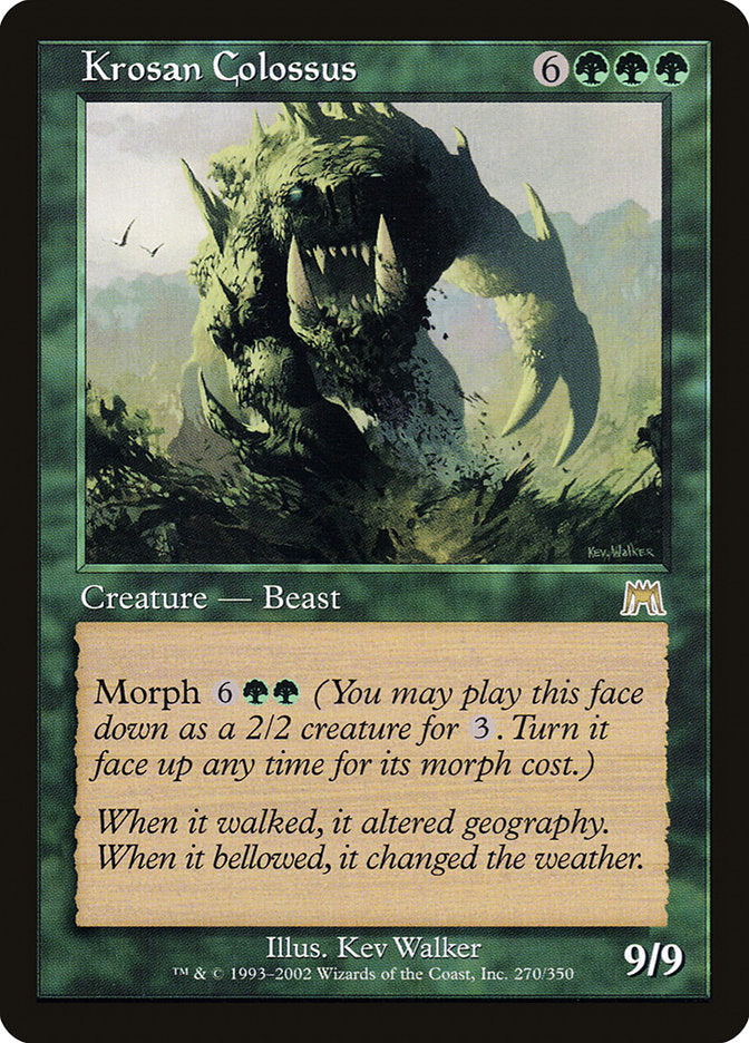 Krosan Colossus [Onslaught] | Devastation Store
