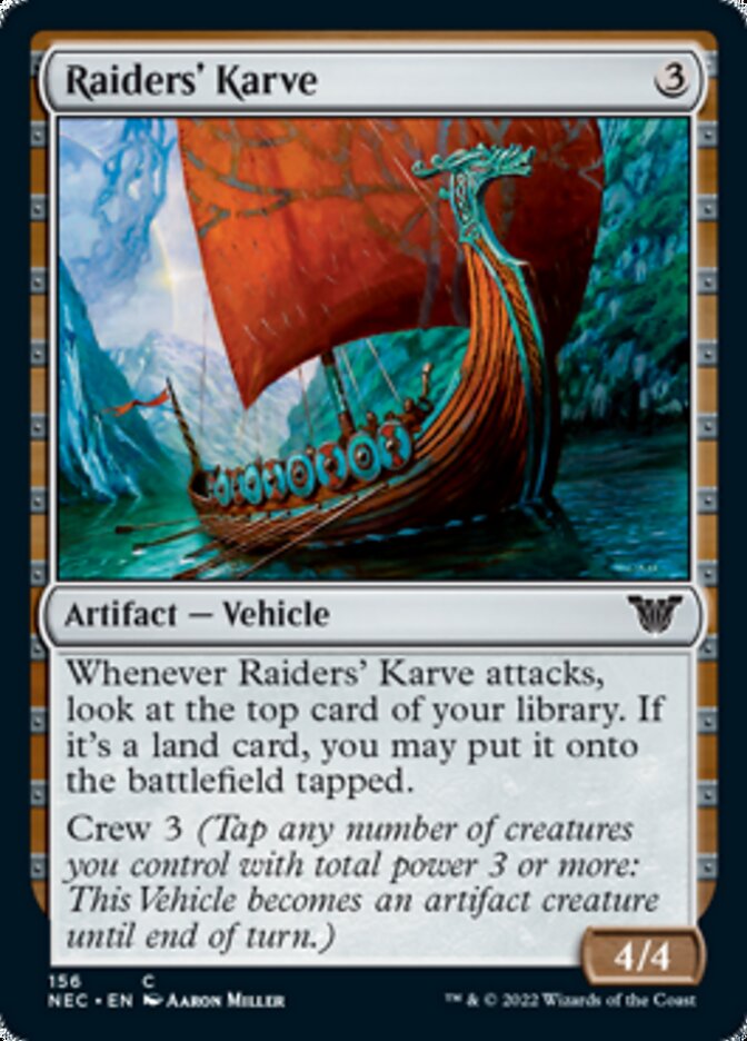 Raiders' Karve [Kamigawa: Neon Dynasty Commander] | Devastation Store
