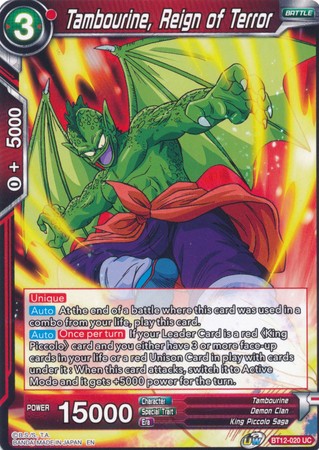 Tambourine, Reign of Terror [BT12-020] | Devastation Store