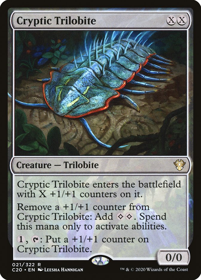 Cryptic Trilobite [Commander 2020] | Devastation Store